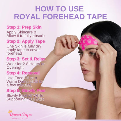 Queen Royal Forehead Tape