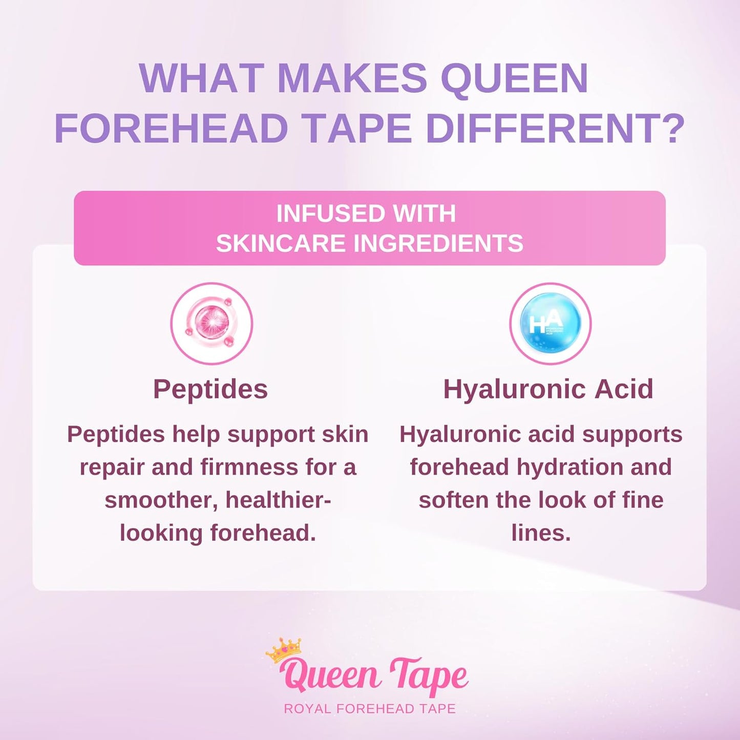 Queen Royal Forehead Tape